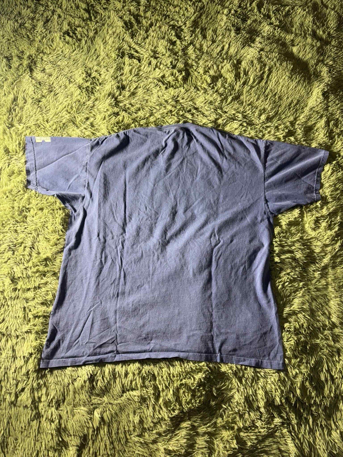 Vintage Y2K Denver Post Office 2002 Post Card Graphic Blue Shirt Size XL!!!! gallery