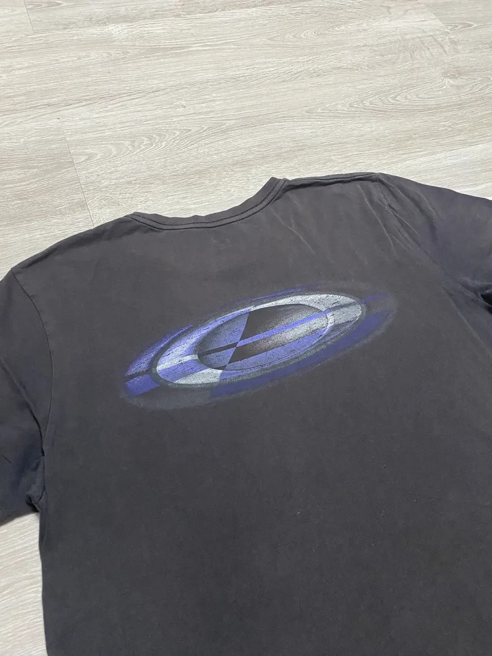 Vintage OAKLEY 2x big logo T-shirt size M