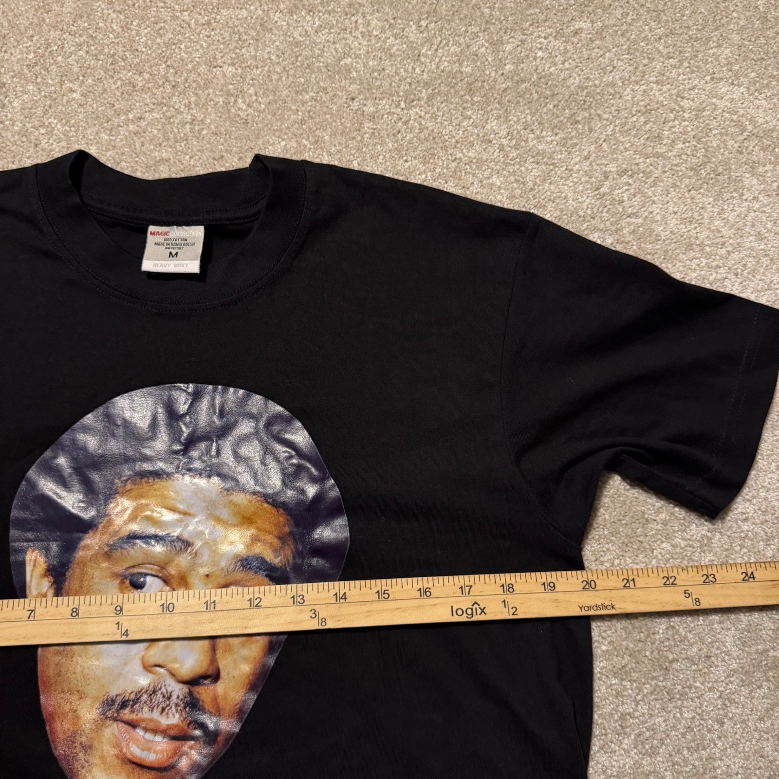 Richard Pryor Graphic T-Shirt Mens M Black Heavy Duty Cotton Magic Collection gallery