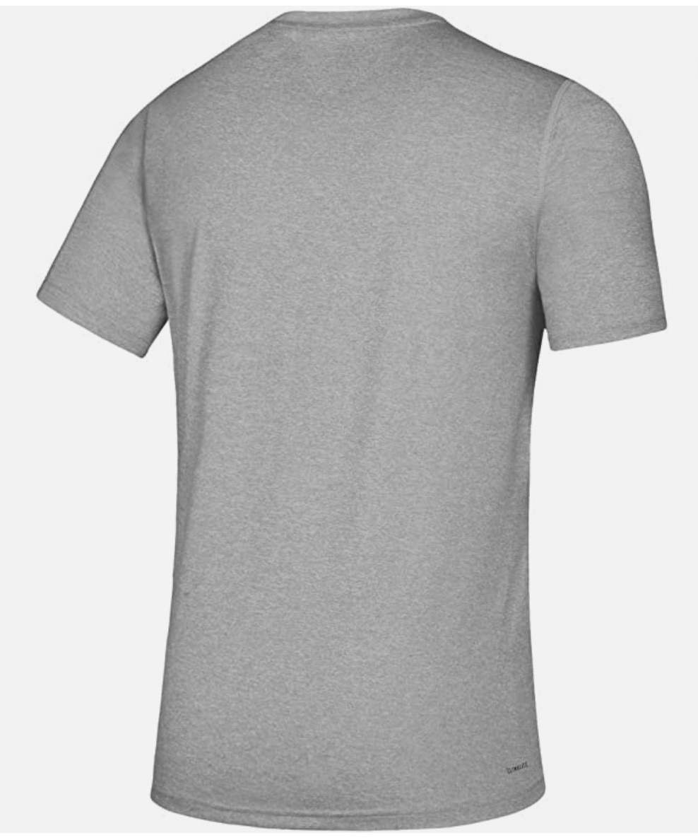 BRAND NEW Adidas Men's Creator SS Athletic T-Shirt #EK0074 in Grey/Black Size LG gallery