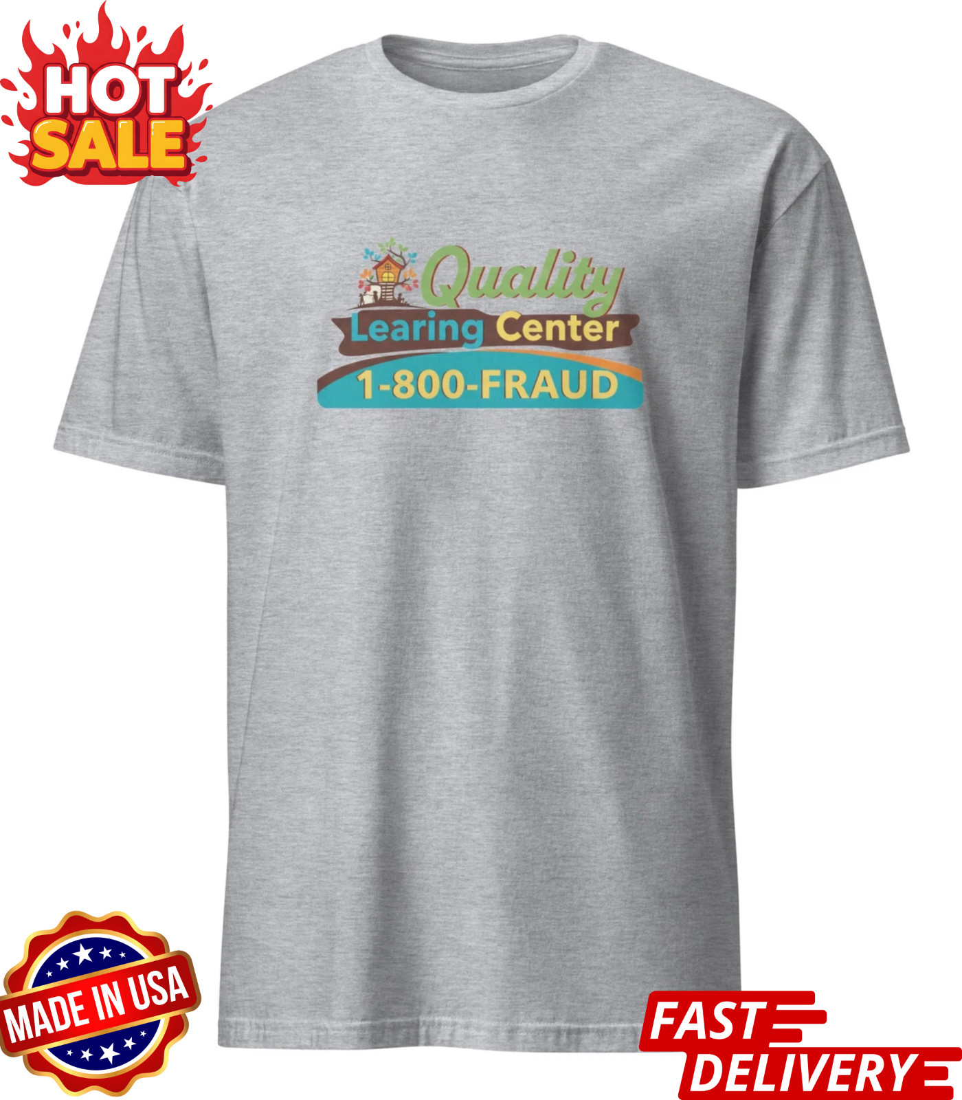 Quality “Learning” Center 1-800 - Minnesota Child Care Fraud Tee T-shirt Funny gallery