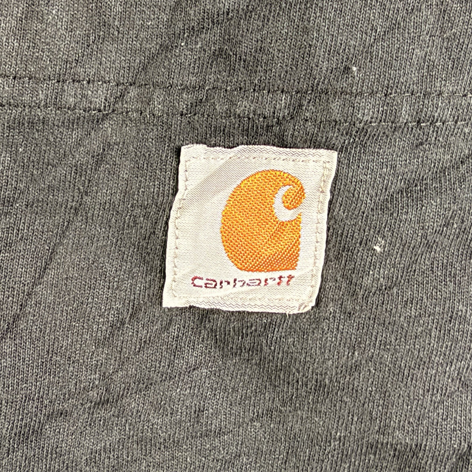 Carhartt T-Shirt Men's M Original Fit Black Short Sleeve Pocket Tee gallery