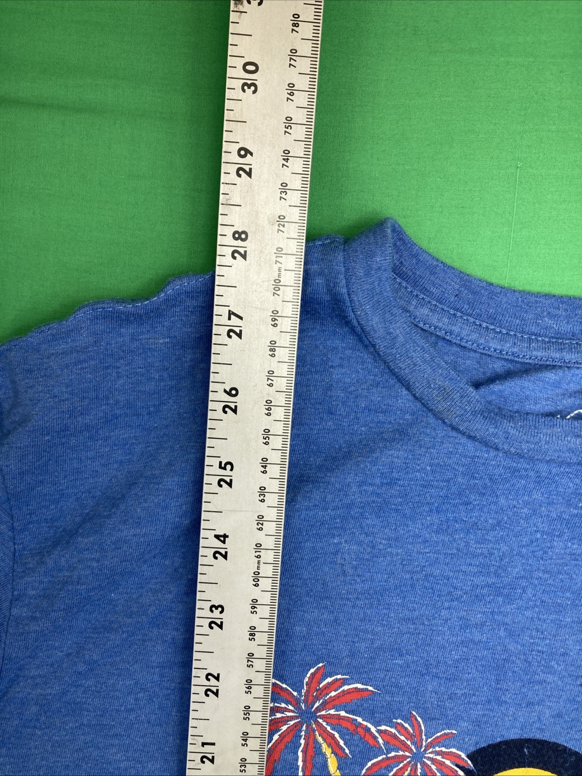 st johns bay t-shirt men's L BLUE surfing beach gallery