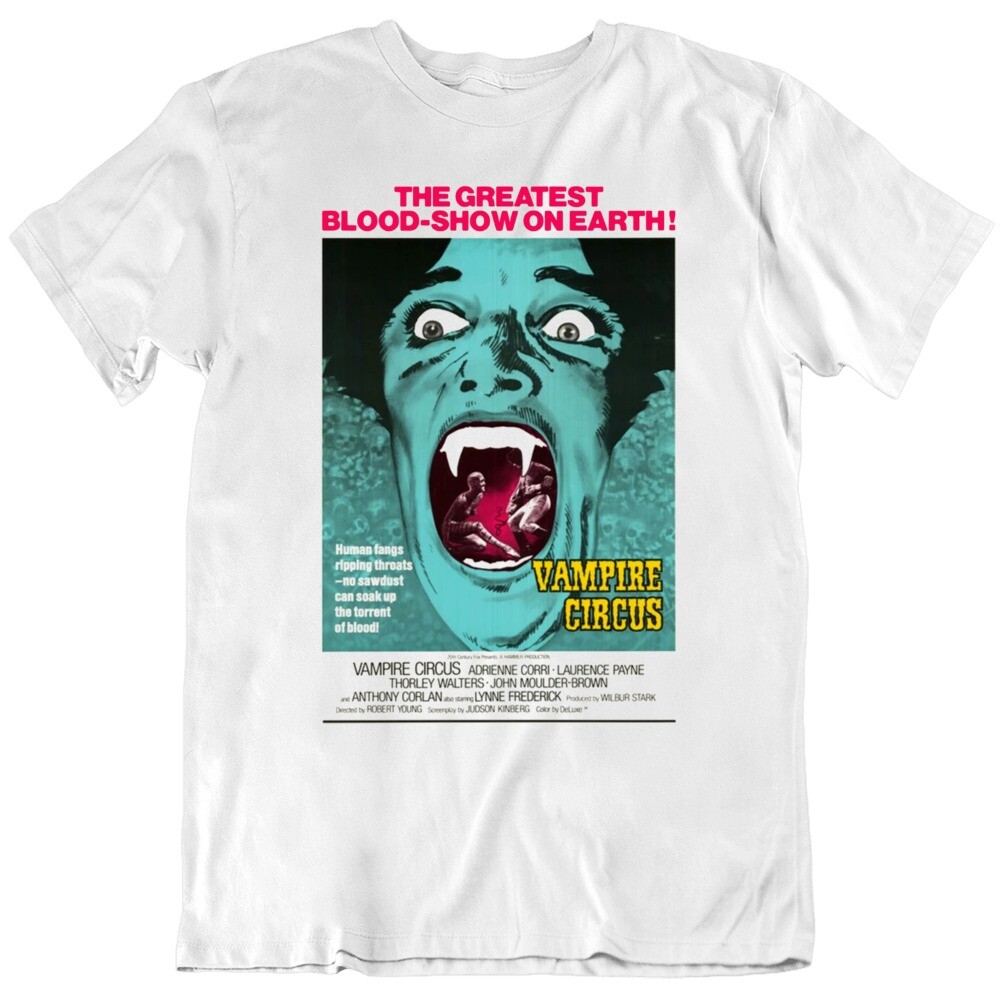 Vampire Circus Retro Horror Movie Poster Fan T Shirt gallery