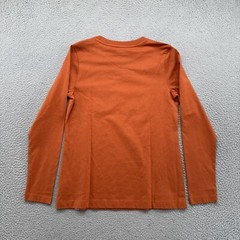 Duluth Trading 40 Grit Wicking Long Sleeve Tee Orange Shirt Men’s Size Small NEW