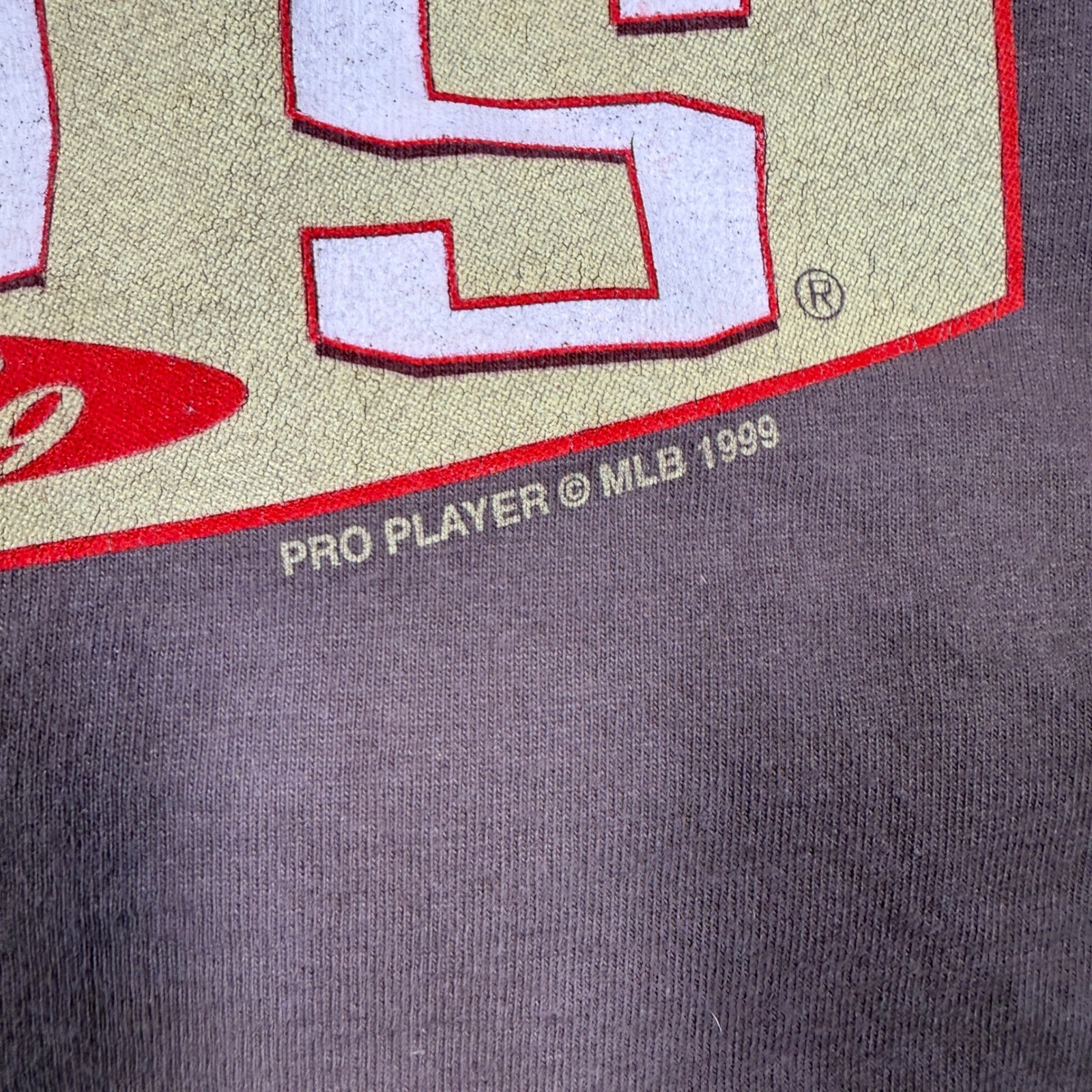 Vintage 1999 Pro Player Cincinnati Reds Baseball Graphic Tee Mens Large 90s MLB gallery