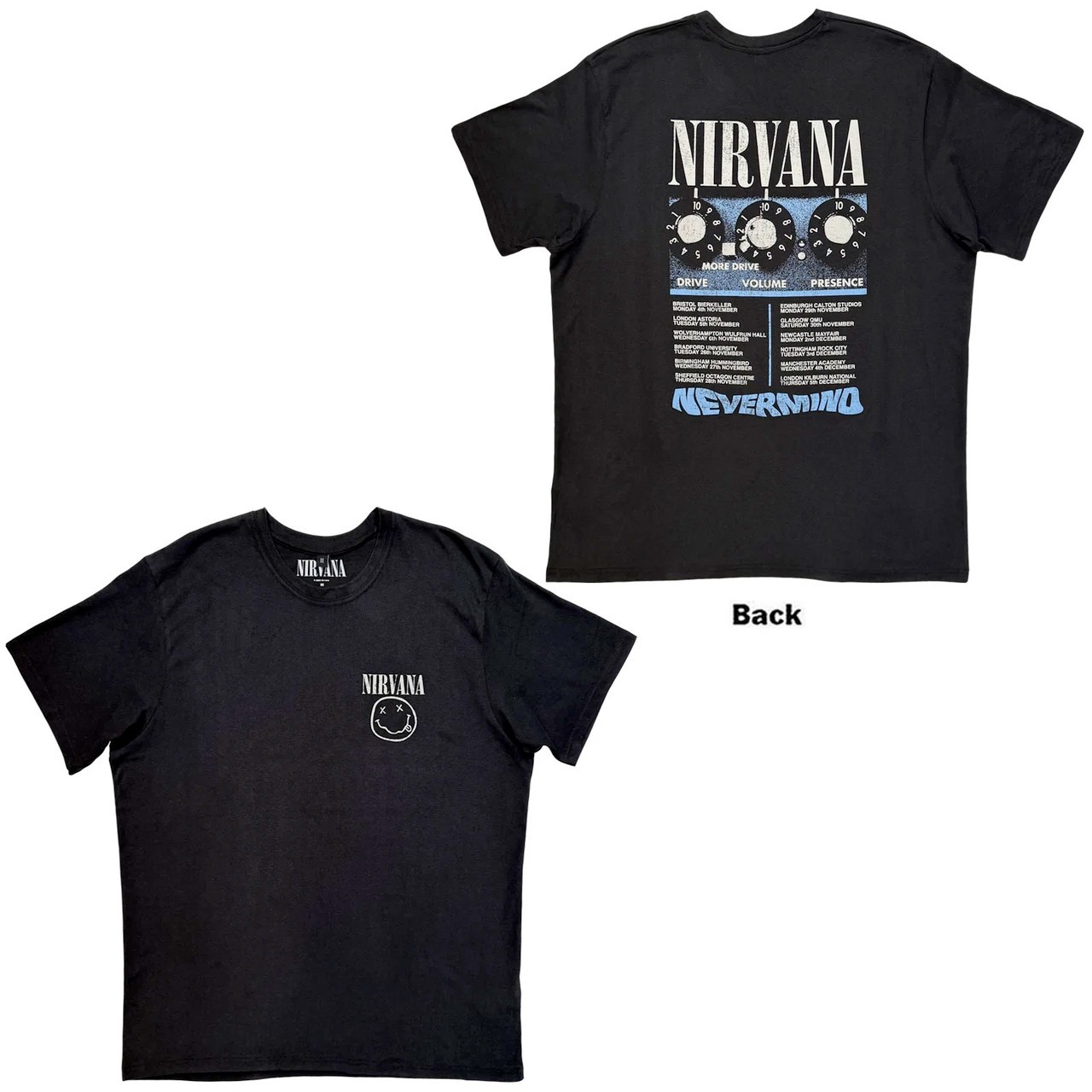 Nirvana – More Drive – Black Carbon t-shirt