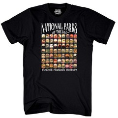 National Parks T Shirt Explore Preserve Protect Park Collection Camping Hiking