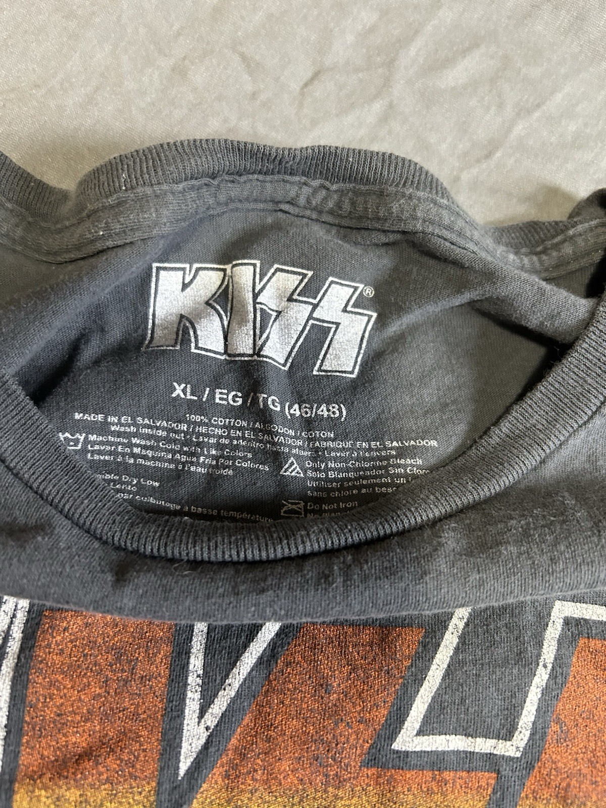 Kiss Rock And Roll All Nite T-shirt XL (see Measurement Photos) Band Tee Tour gallery