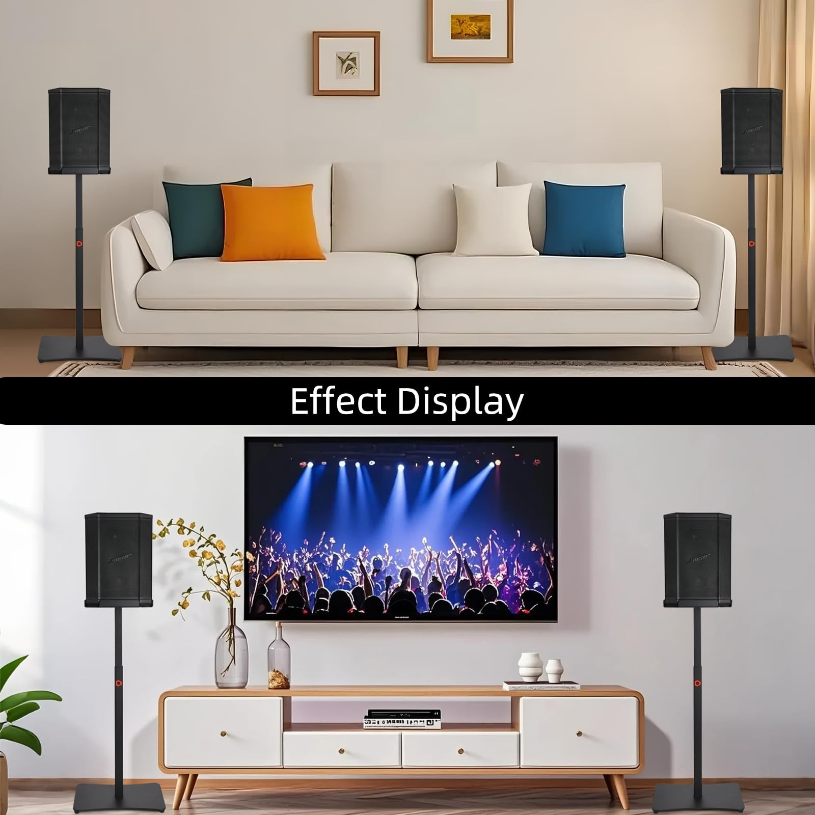Adjustable Stand Mount Compatible with Bose S1 Pro/ S1 Pro+ Portable Bluetoot…