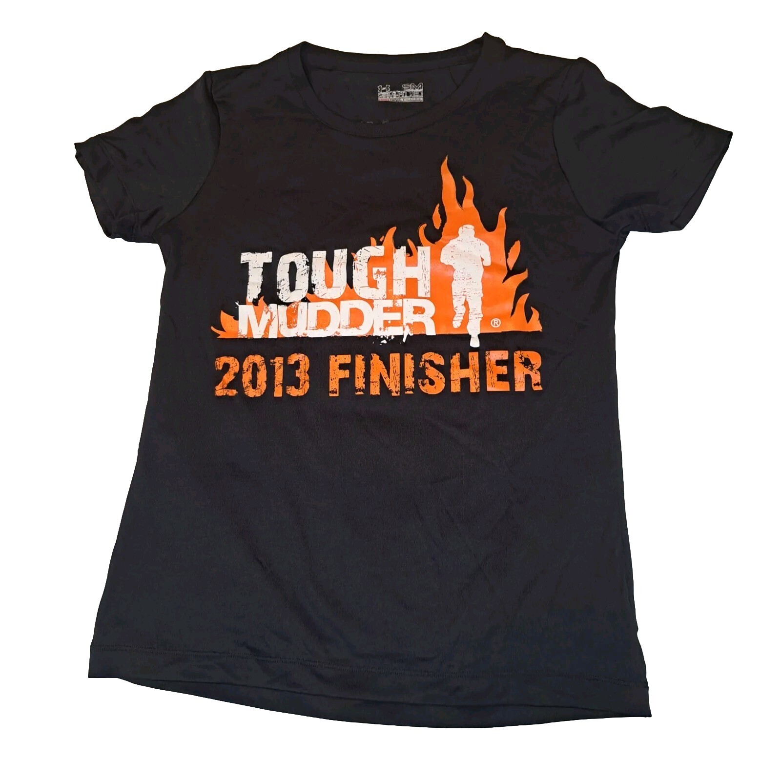 Under Armour Tough Mudder 2013 Finisher Heat Gear Black Size Small Semi Fitted gallery