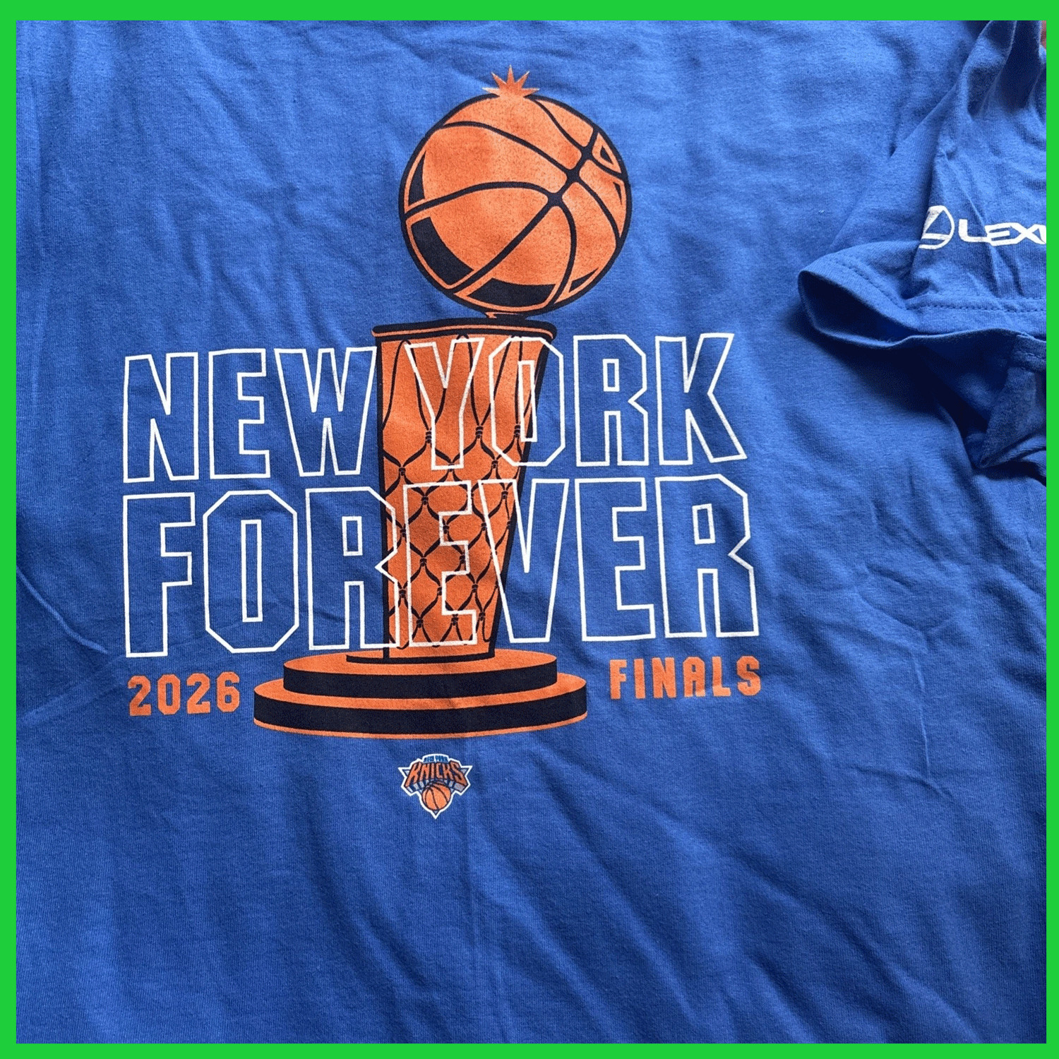 Gildan Knick$ "New York Forever" Finals 2026 T-Shirt June 8th 2026 Game 4 gallery