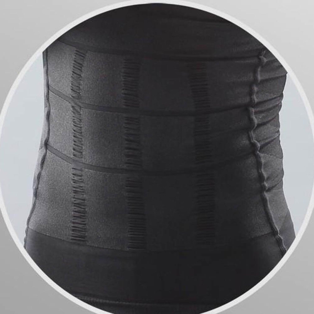 Men Body Shaper Toning T-Shirt Ultra Durable Vest Compression Underwear Tank Top gallery