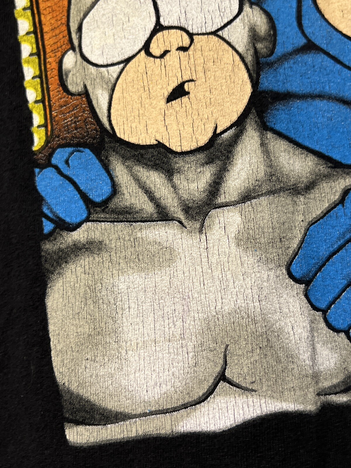 Vintage 1997 The Tick Cartoon T Shirt Fox Kids AAA Tag Black Large gallery