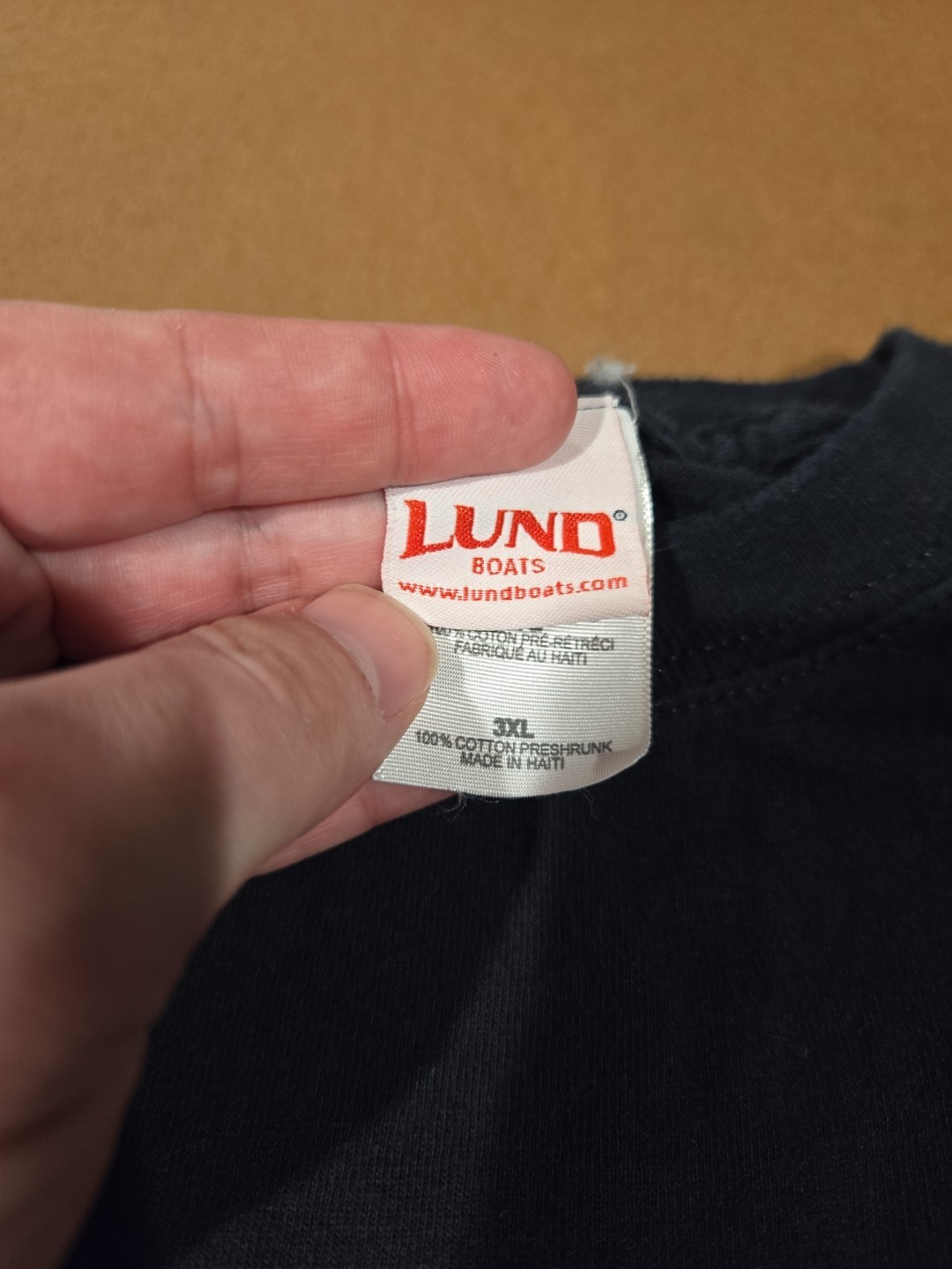 Lund Boats Shirt Mens 3XL Black Mercury Boat Fishing Angler Vtg Y2K gallery