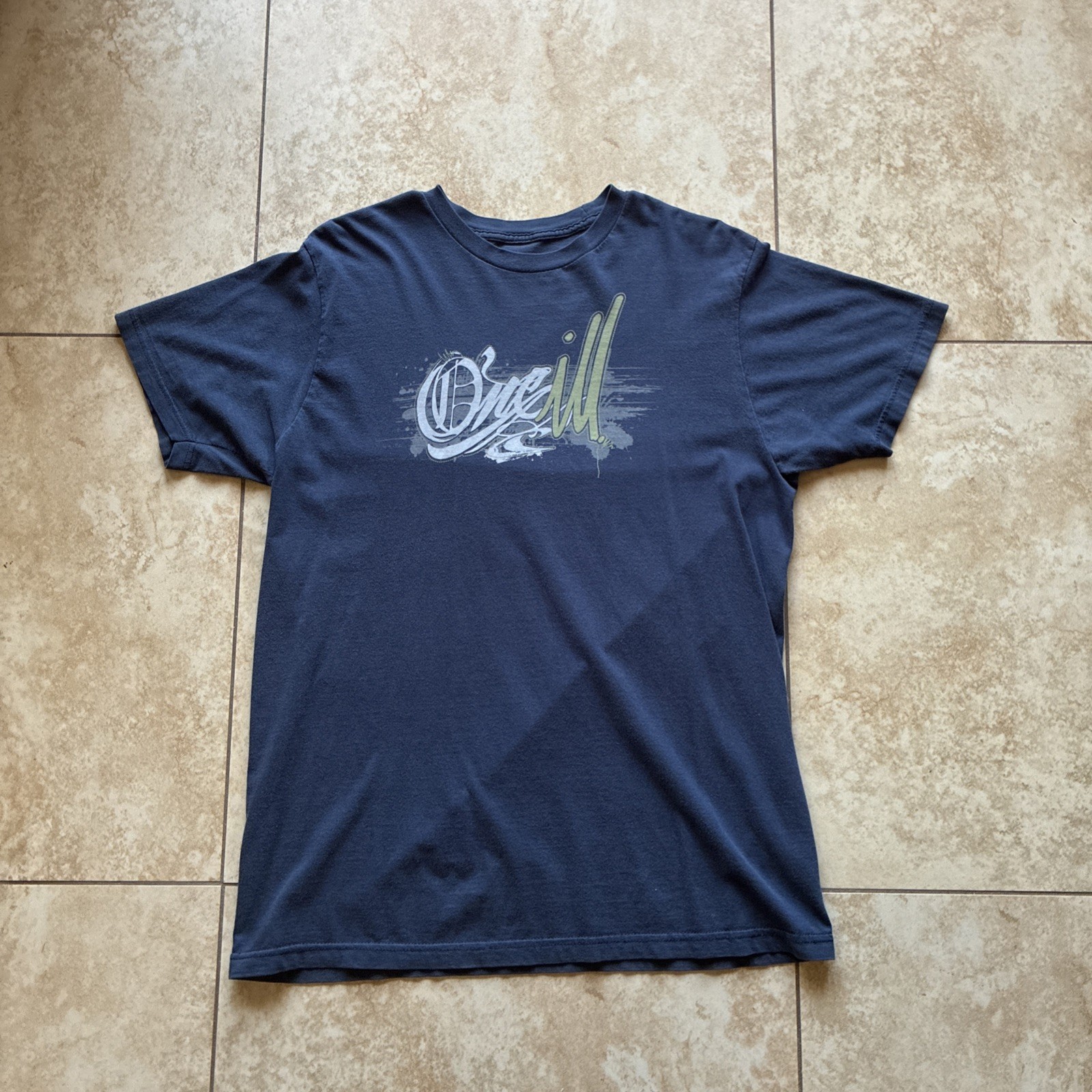 O’Neill Shirt Men’s large Blue Short Sleeve Surf Outdoor Beach Casual Y2K VTG