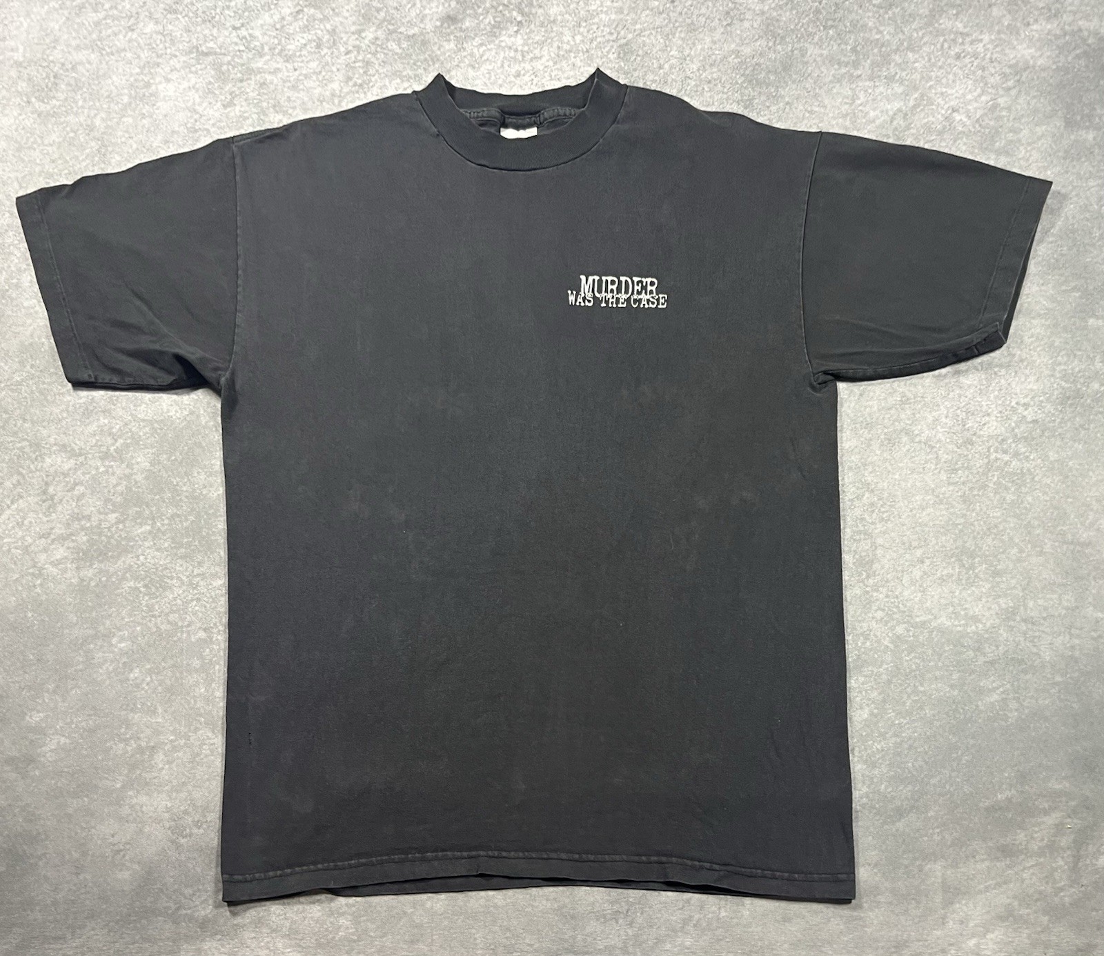 Vintage 1994 Snoop Dogg Death Row Records Murder Was The Case T-shirt Size XL gallery