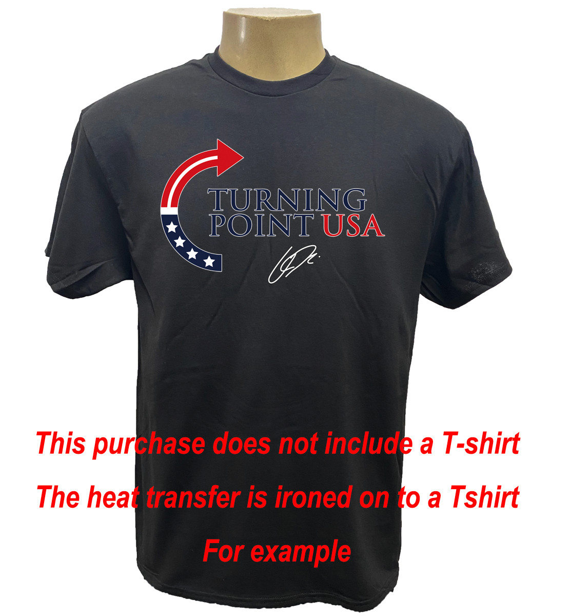 I'M VOTING CONVICTED FELON HEAT TRANSFER SELF IRON ON PERSONALIZE T SHIRT LOT gallery