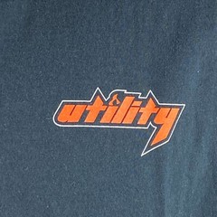 Utility T-Shirt Mens Front Back Graphic Skull We Have No Competition XL
