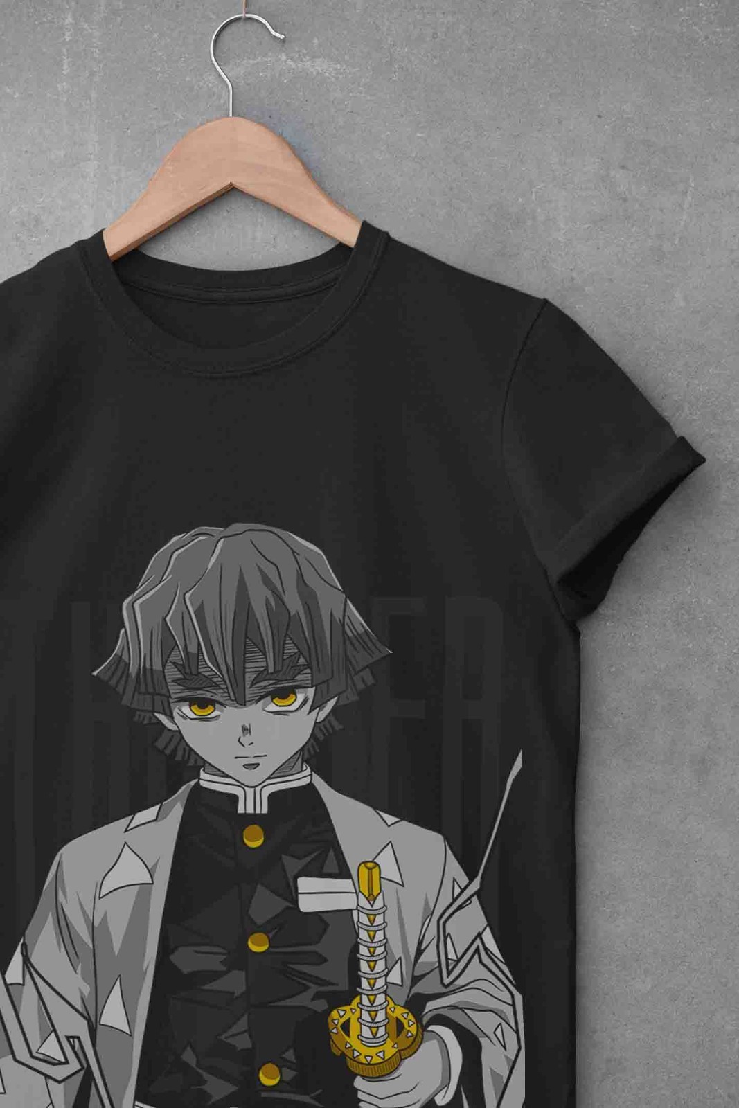 Demon Slayer Shirt Zenitsu Tshirt Tanjiro T-Shirt Muzan Doma Tee Inosuke Nezuko gallery