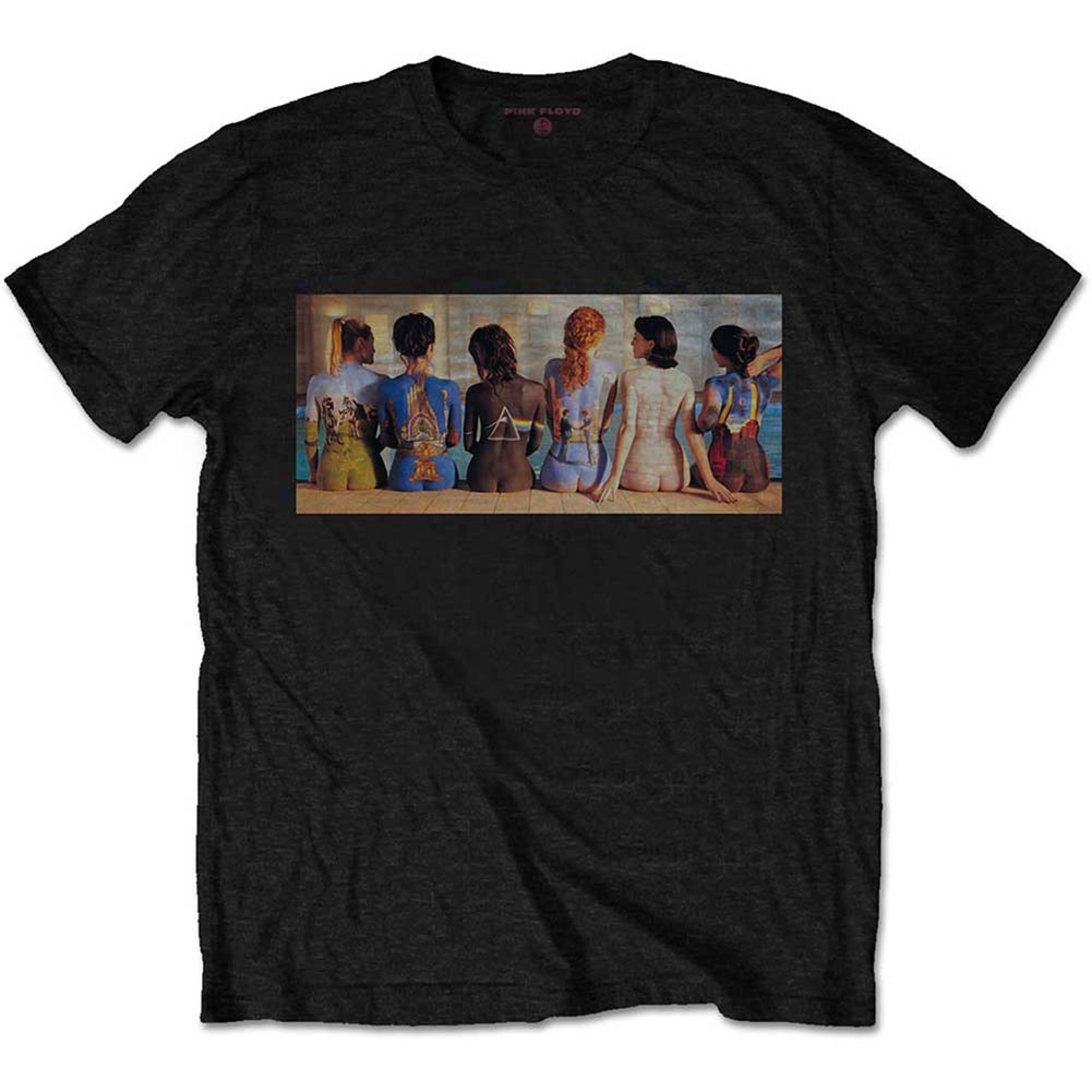 Men's Pink Floyd Body Paint Album Covers Slim Fit T-shirt X-Large Black gallery