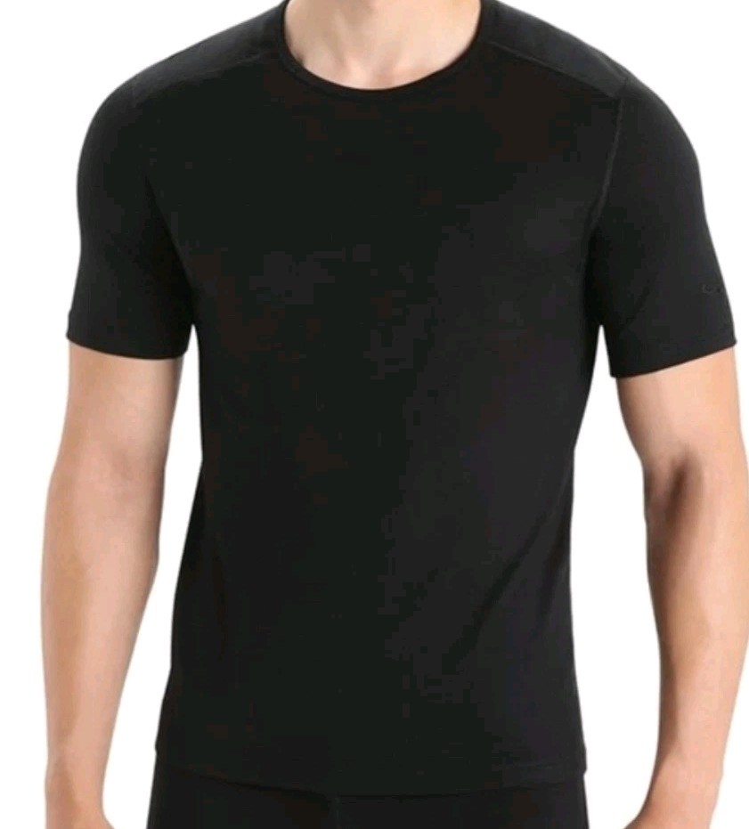 Men’s 200 Oasis Ss Crewe Black New With Tags Large
