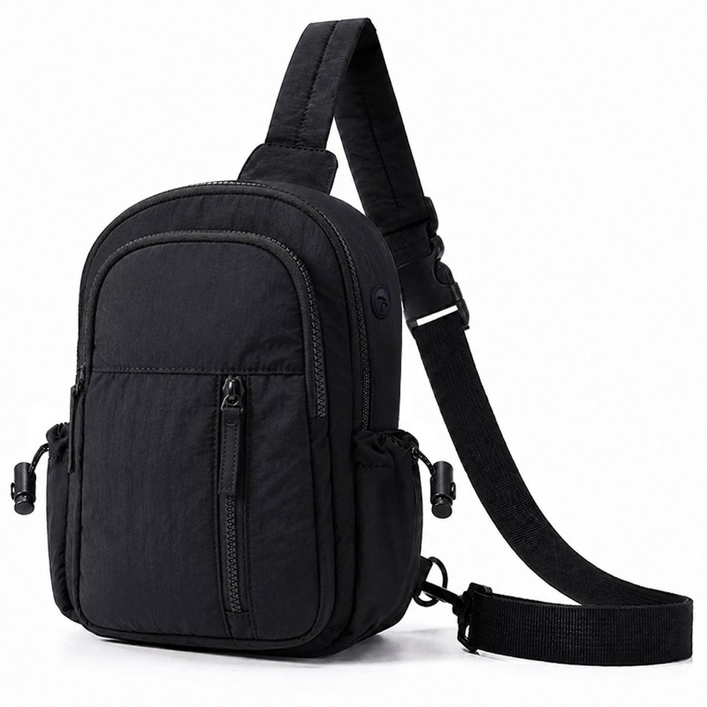 Crossbody Sling Backpack for Women, USB Port, Water Resistant
