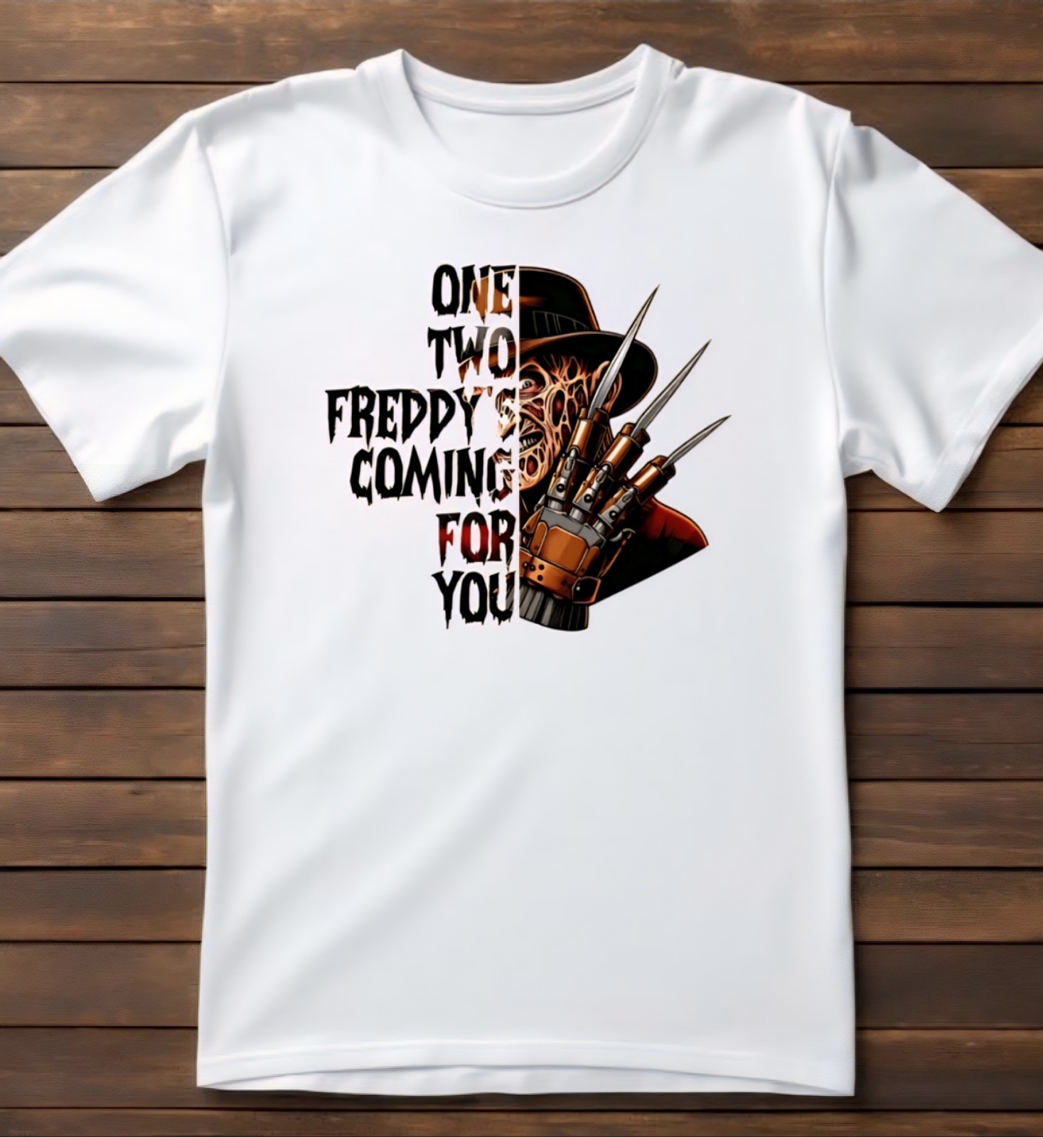 Horror Movie Villains With Quote Graphic Shirt Unisex Halloween Tees S-XL gallery