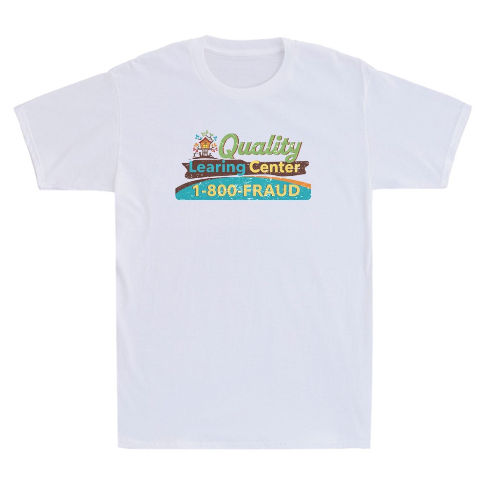 Quality “Learning” Center Funny Parody Education Quote Vintage Men's T-Shirt Tee gallery