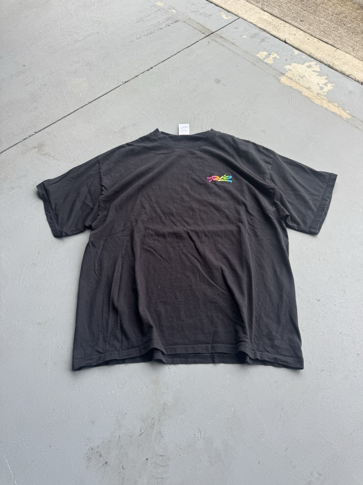 Delta Pro Weight Rio Las Vegas Short Sleeve Black T Shirt Mens Size XL Cotton gallery