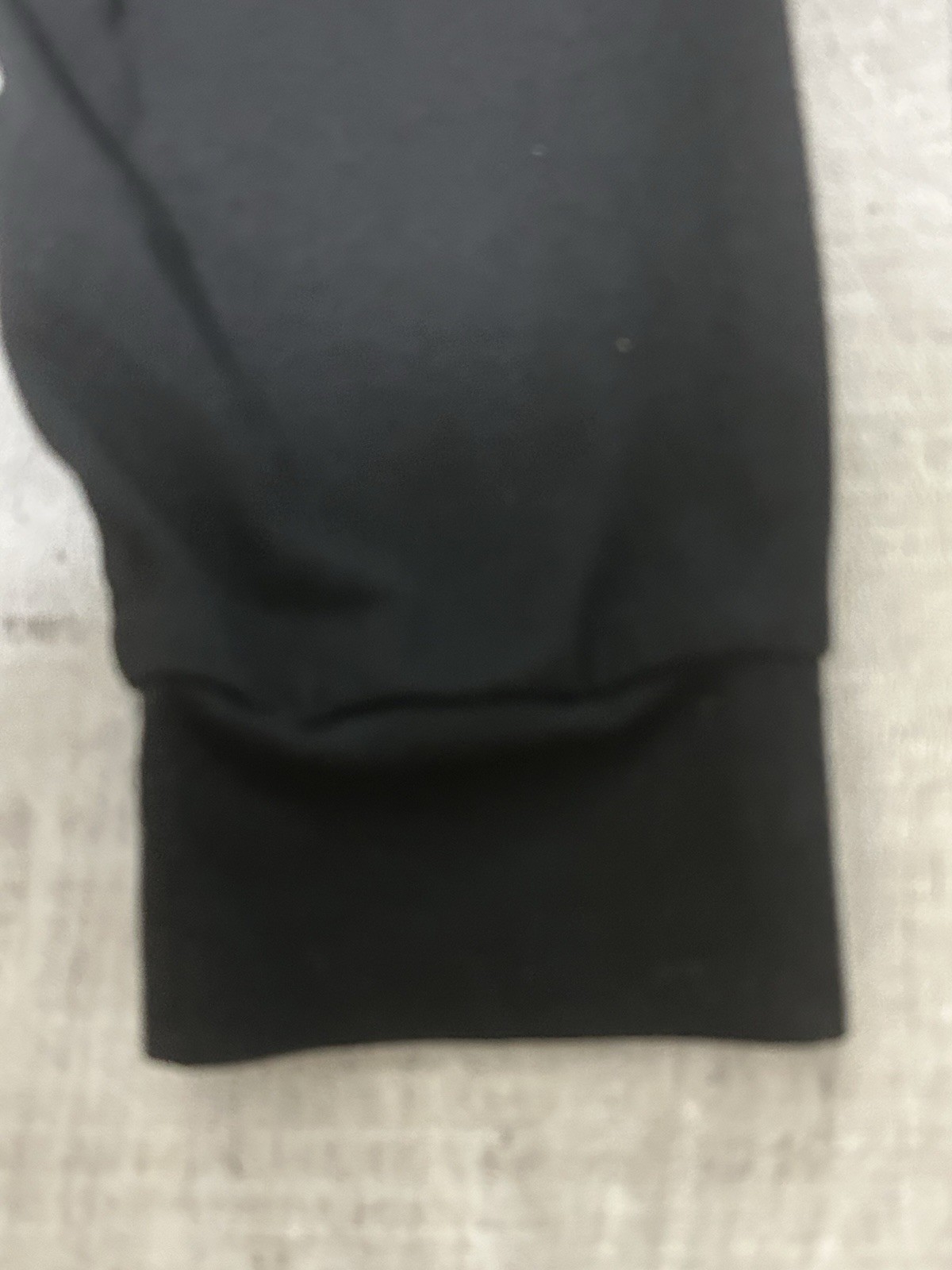 Women's 32 Degree Heat Black Long Sleeve Stretch Tee L Crew neck Poly blend gallery