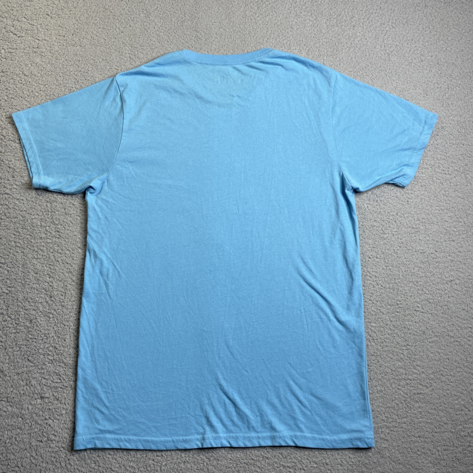 Disney Lilo & Stitch I'd Rather Not Blue Graphic T-Shirt Size Medium gallery