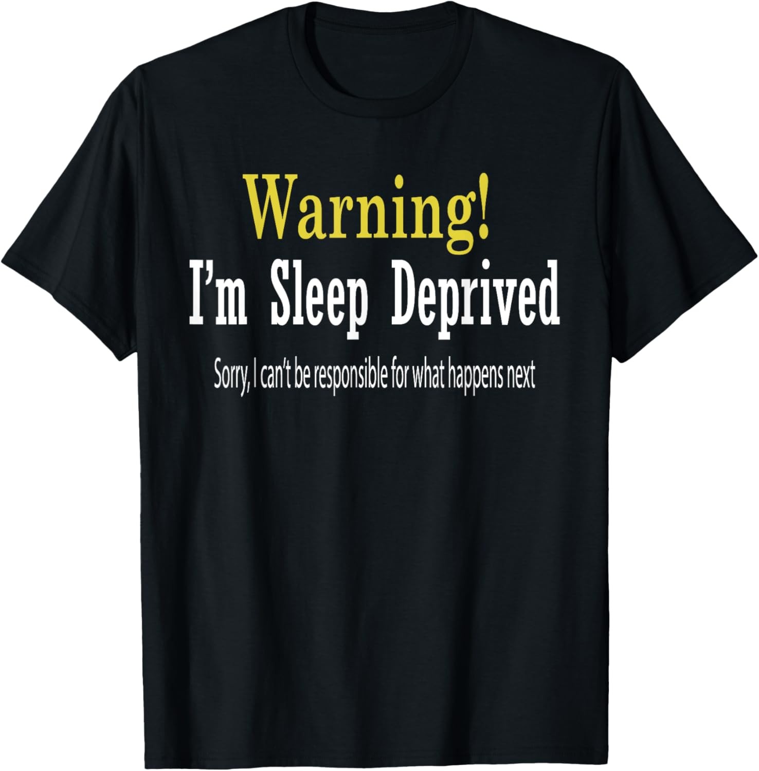 Funny Insomnia Women Men Teen Graphic Novelty T-shirts Gifts T-Shirt