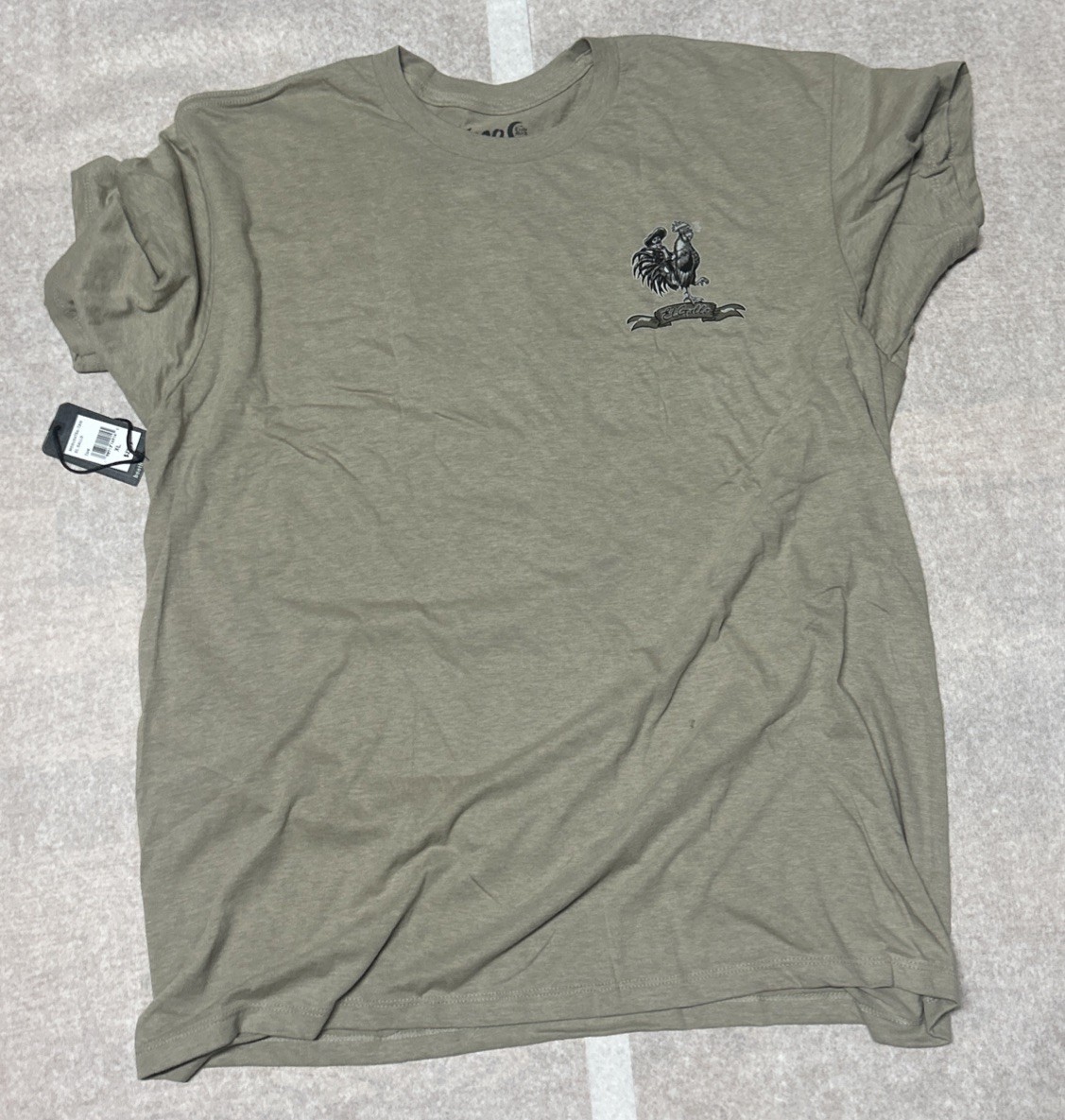 NWT El Gallo Men’s Brad Paisley Moon Shine Spirit T-shirt TAN XL gallery