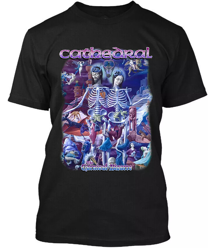 Cathedral Band The Carnival Bizarre England T Shirt Full Size S-5XL FH464