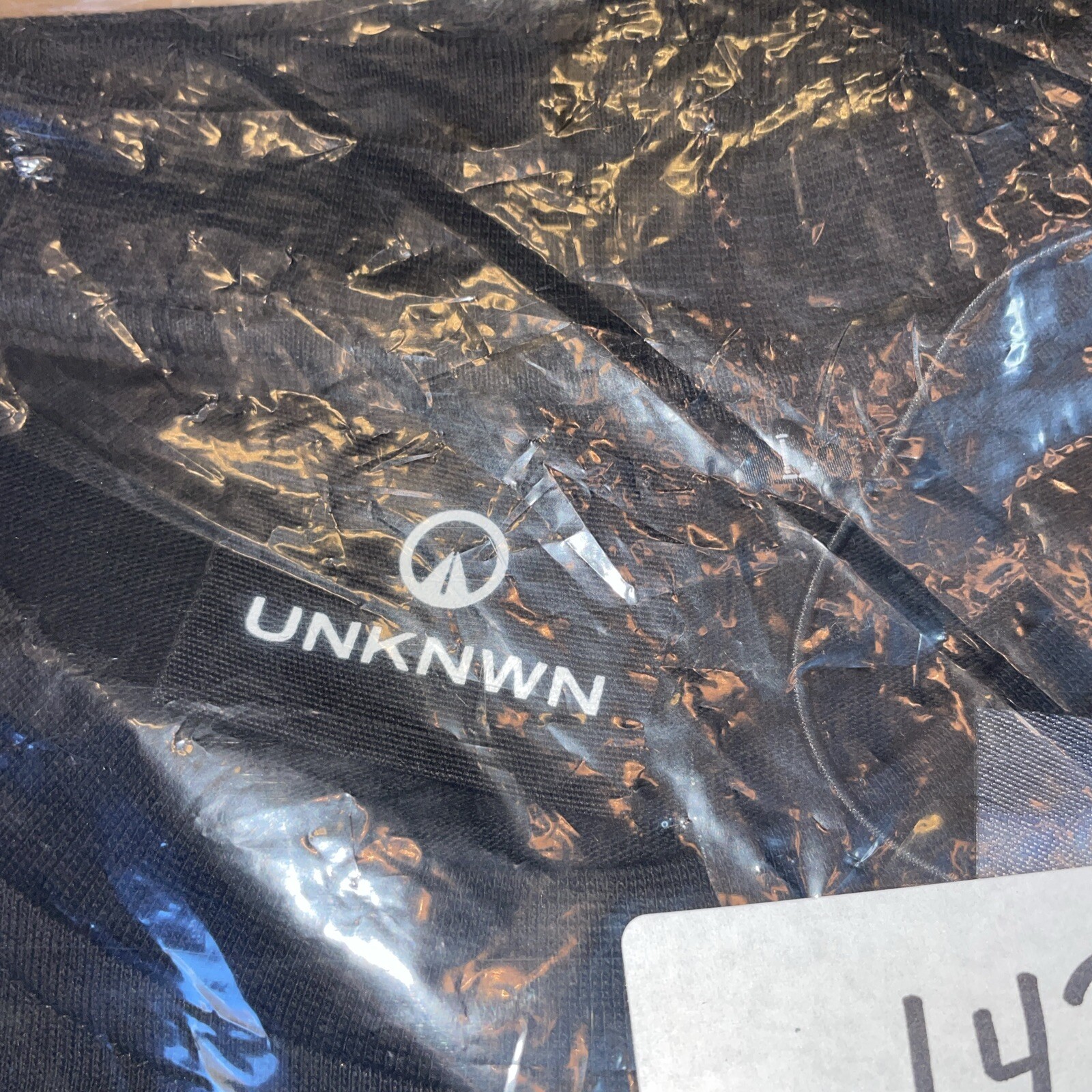 UNKNWN Graphic Tee Black Hoops NWT $50 Retail Sz Large gallery