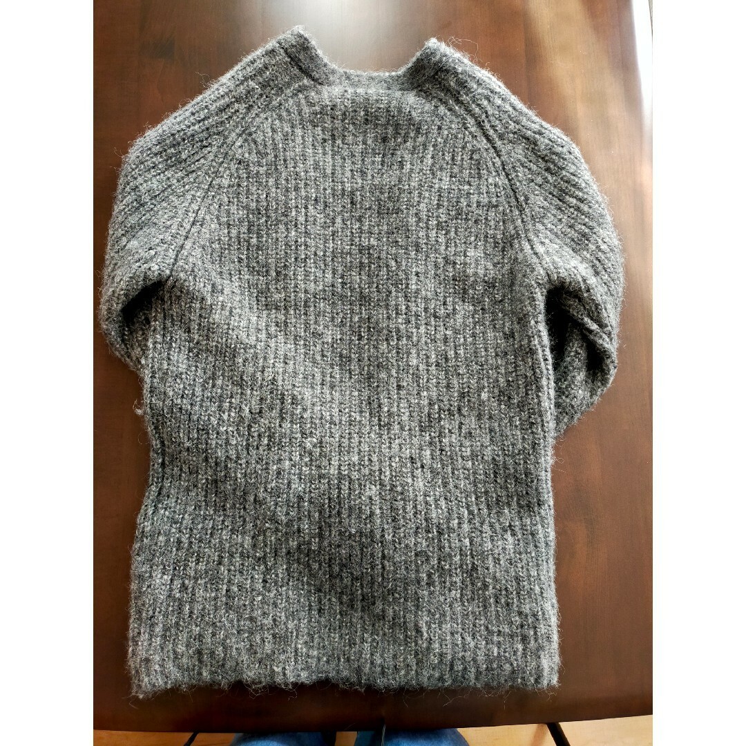 Paul Smith Knit Sweater Gray M Alpaca Cotton Japan gallery