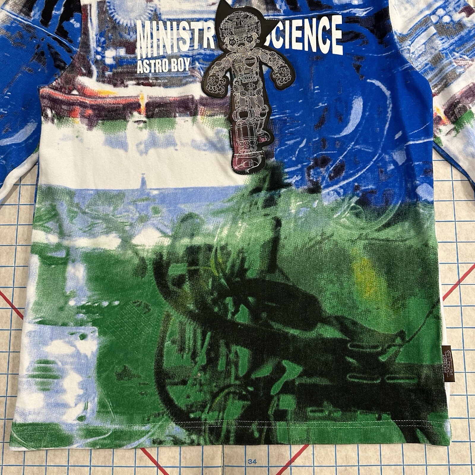 Astro boy AOP T-Shirt Large TEZUKA 3D Hologram 175/105 19.5x26 gallery