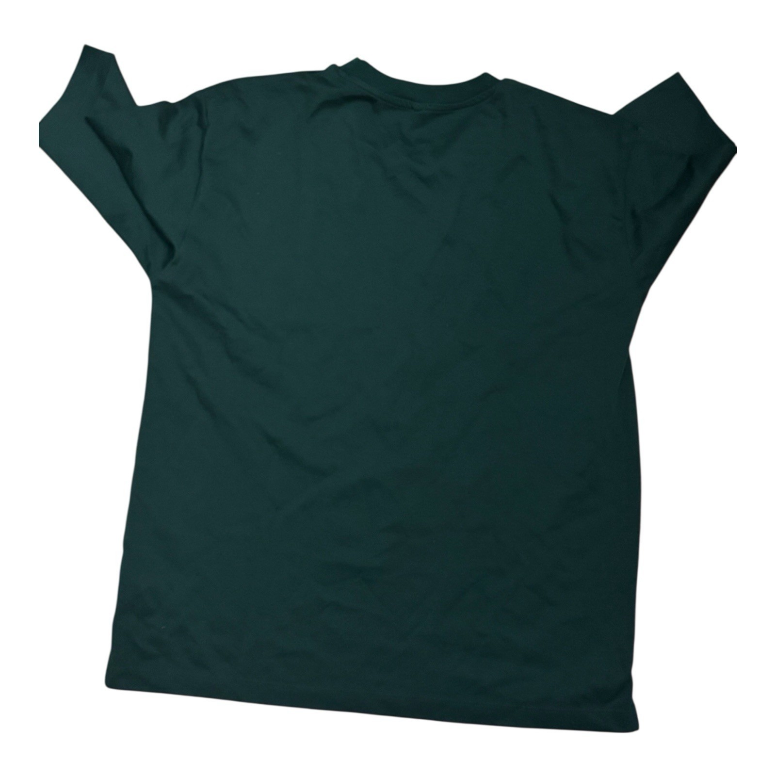 GU Uniqlo Dry Fit T-Shirt Mens Medium Green Basic Tee Pullover Stretch Crew Neck gallery