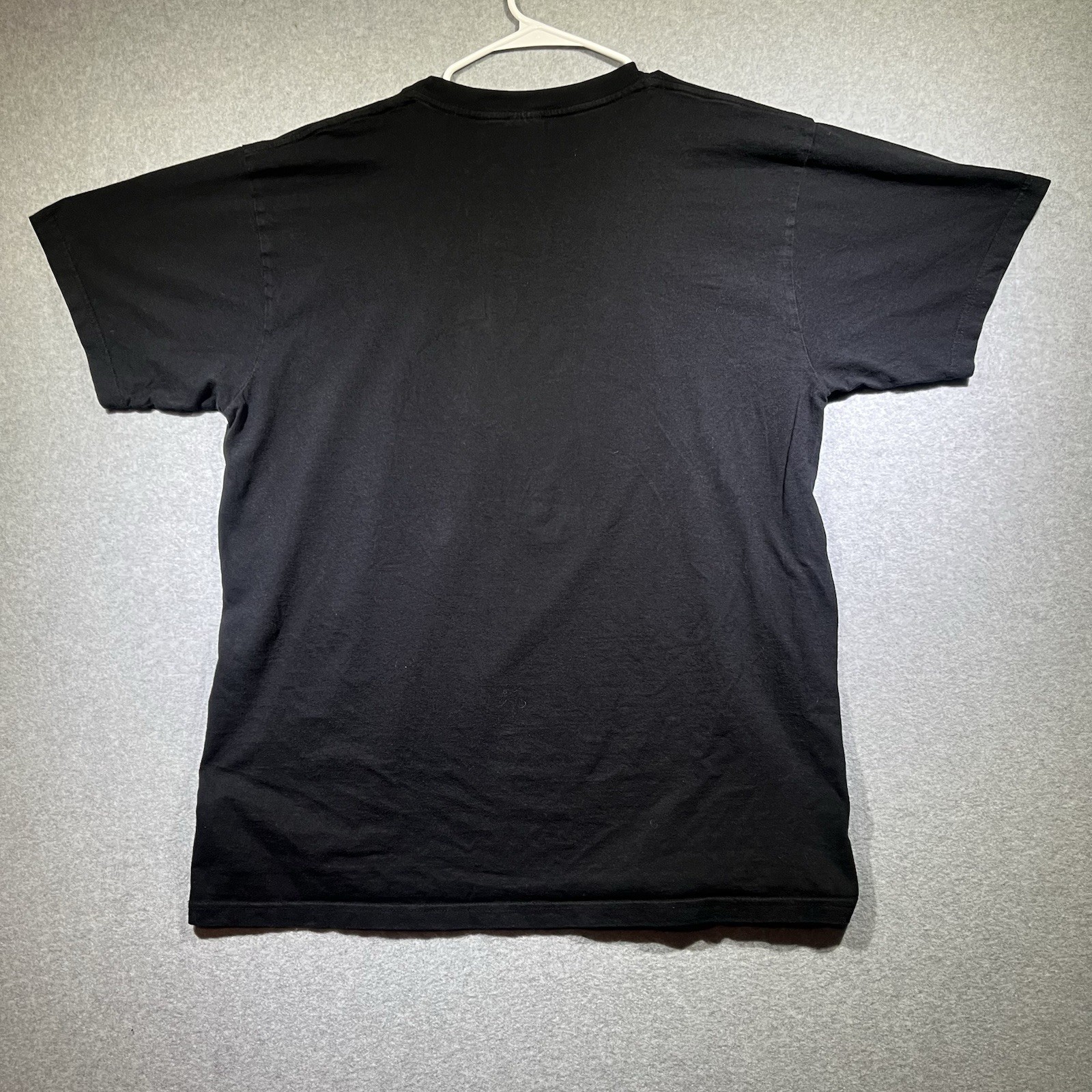 NYC Graphic T-Shirt Black Blue Logo Atomic Design Size 2XL Wali USA Cotton gallery