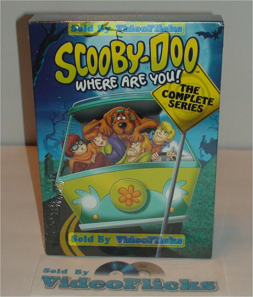 Scooby-Doo Where Are You! The Complete Series Seasons 1-3 DVD 8-Disc Box Set New