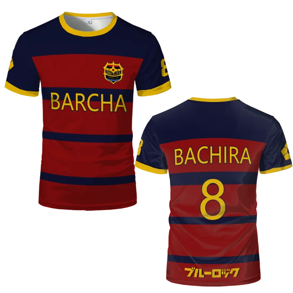 Blue Lock Barcha Team Bachira | Anime Jersey for Fans | Various Designs & Sizes gallery