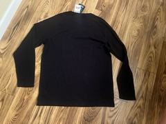 Dickies Mens Blk Temp IQ Performance Long Sleeve Pocket Tee Size L – New w Tags