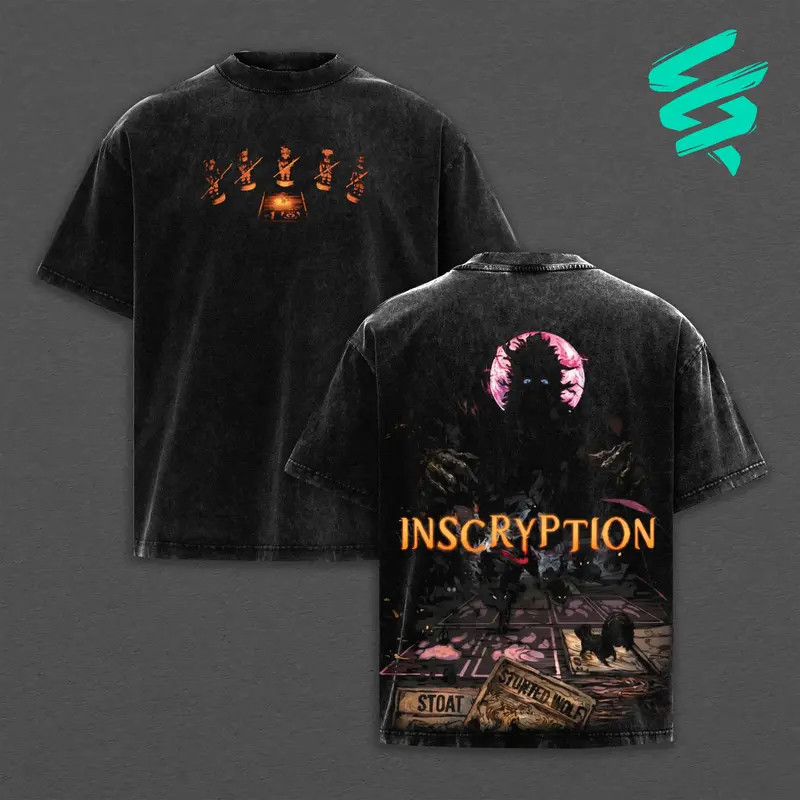 Inscryption Game graphic T-Shirt Sweatshirt Gift For Gamer, apparel Menswear Top