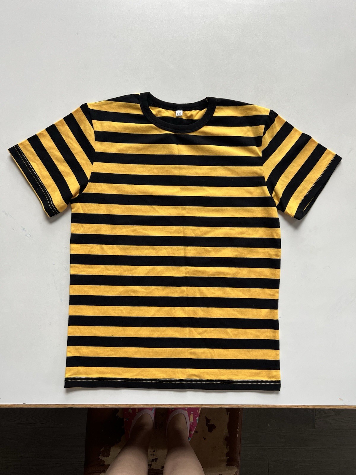 Bumblebee Black Yellow T Shirt Boy Girl 10-12 Years Old 95% Cotton 5% Elastane gallery