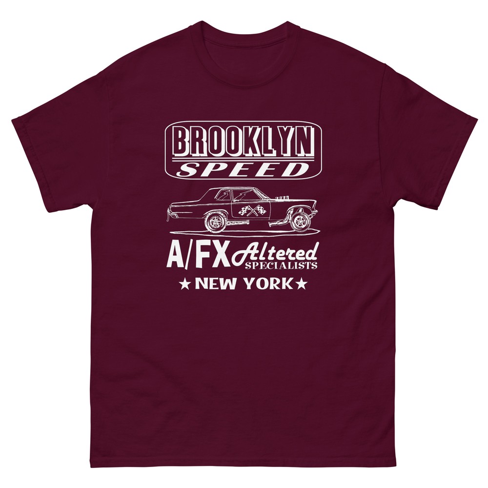 BROOKLYN SPEED ALTERED WHEELBASE A/FX T SHIRT by RACE CITY RETRO