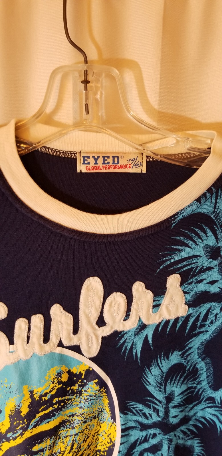 Surfers Paradise T-Shirt Vintage Look Eyed Global Performance Italy Size XL gallery