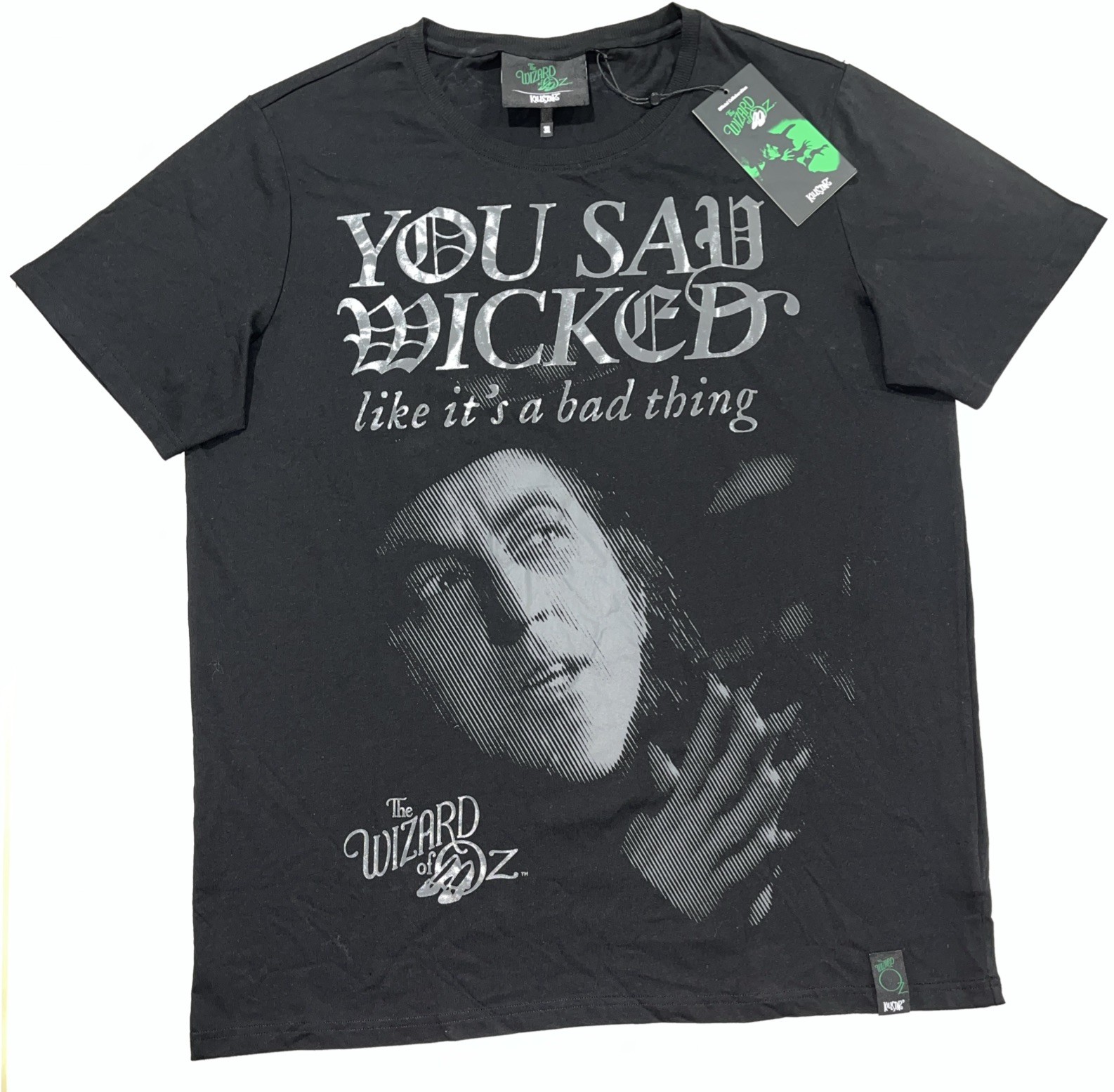 Killstar Wizard Of Oz T Shirt Unisex 3XL Black Short Sleeve Witch Casual New Tag