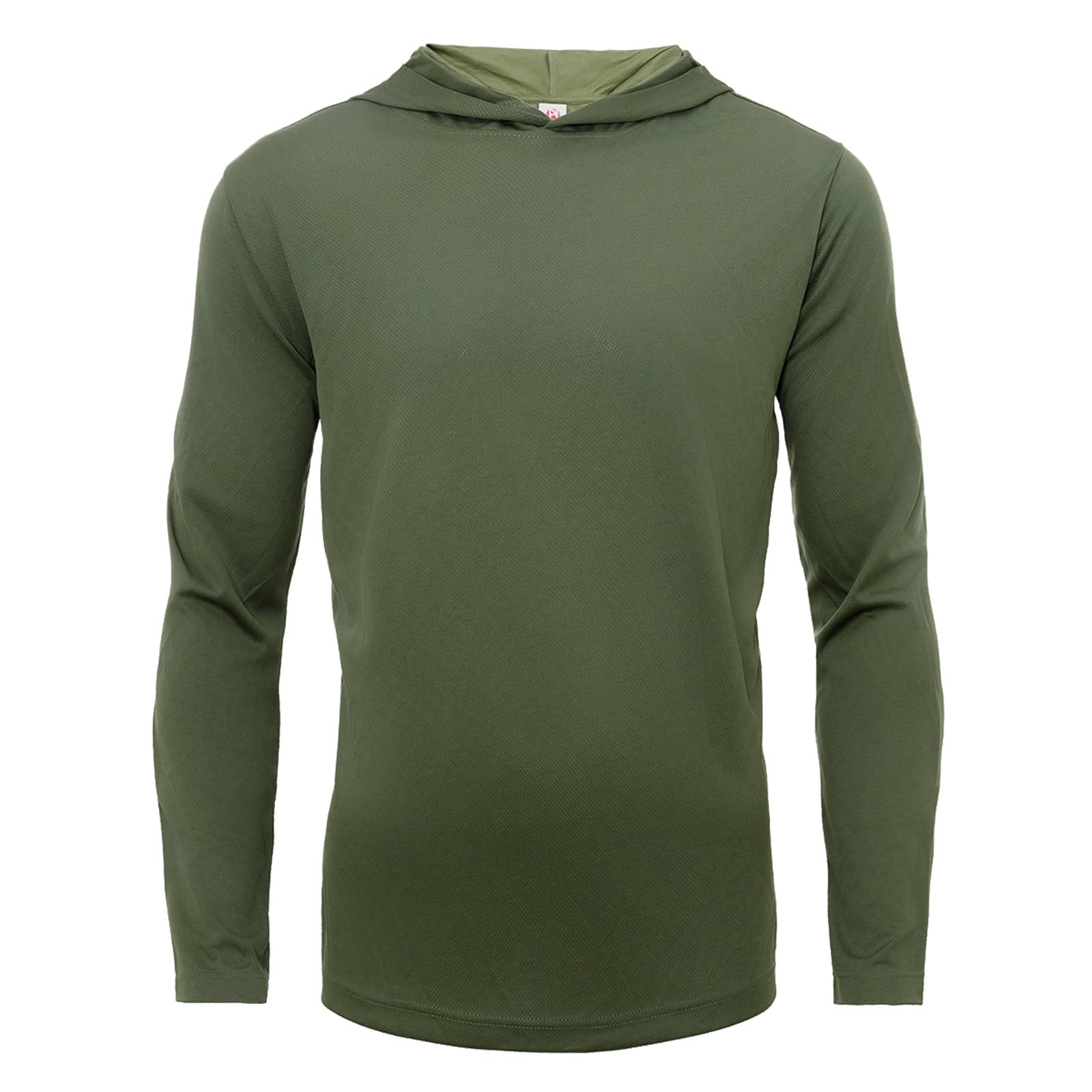 5 Pack Men's Hooded UPF 50+ Sun Protection T Shirts Breathable Long Sleeve At... gallery