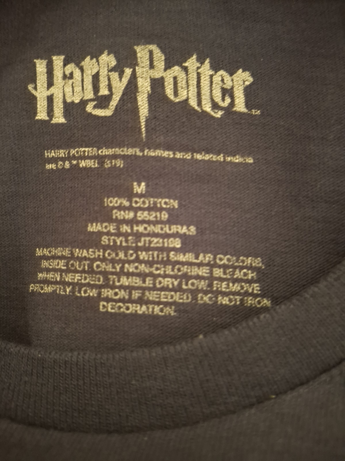 Navy Harry Potter Men's M 100% Cotton gallery